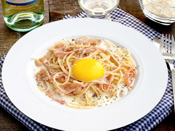 Carbonara Ham & Sausage Pasta