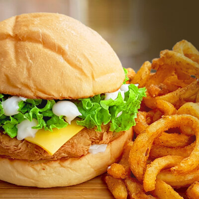 Cheese Chicken Burger