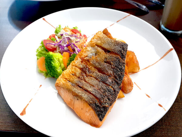 Grilled Salmon Fish Fillet