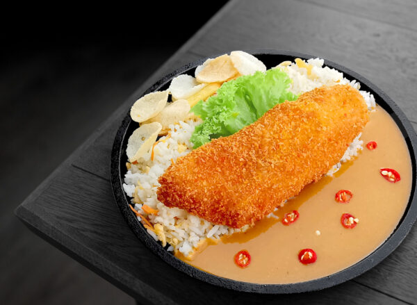 Curry Dory Fish Fillet Rice