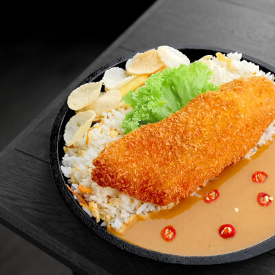 Curry Dory Fish Fillet Rice